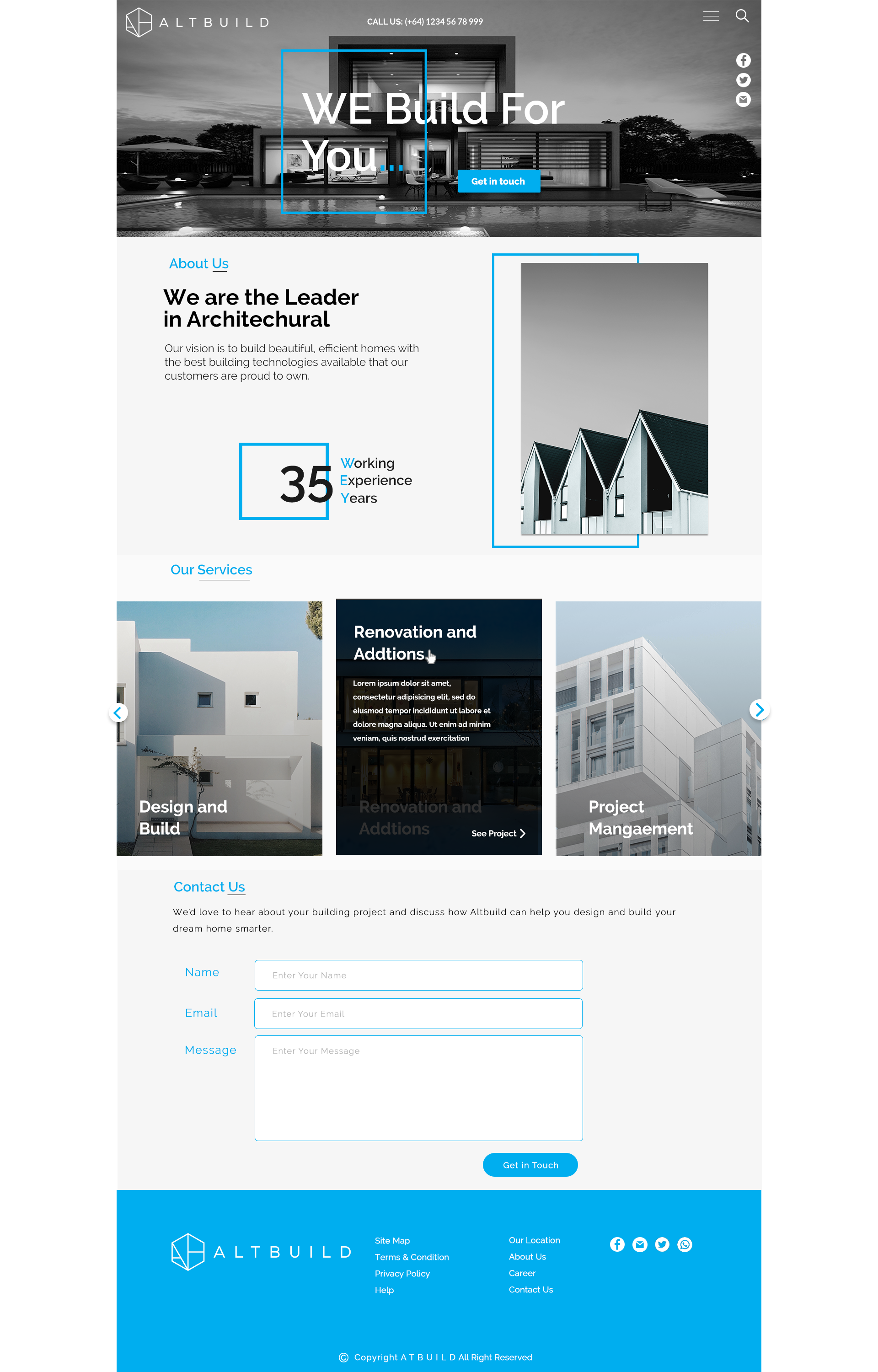 Wordpress Design by uhaider461 for Altbuild | Design #23626479