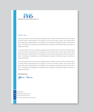 Stationery Design by Infinitive Technology for Partners In Health Solutions LLC | Design: #23658238