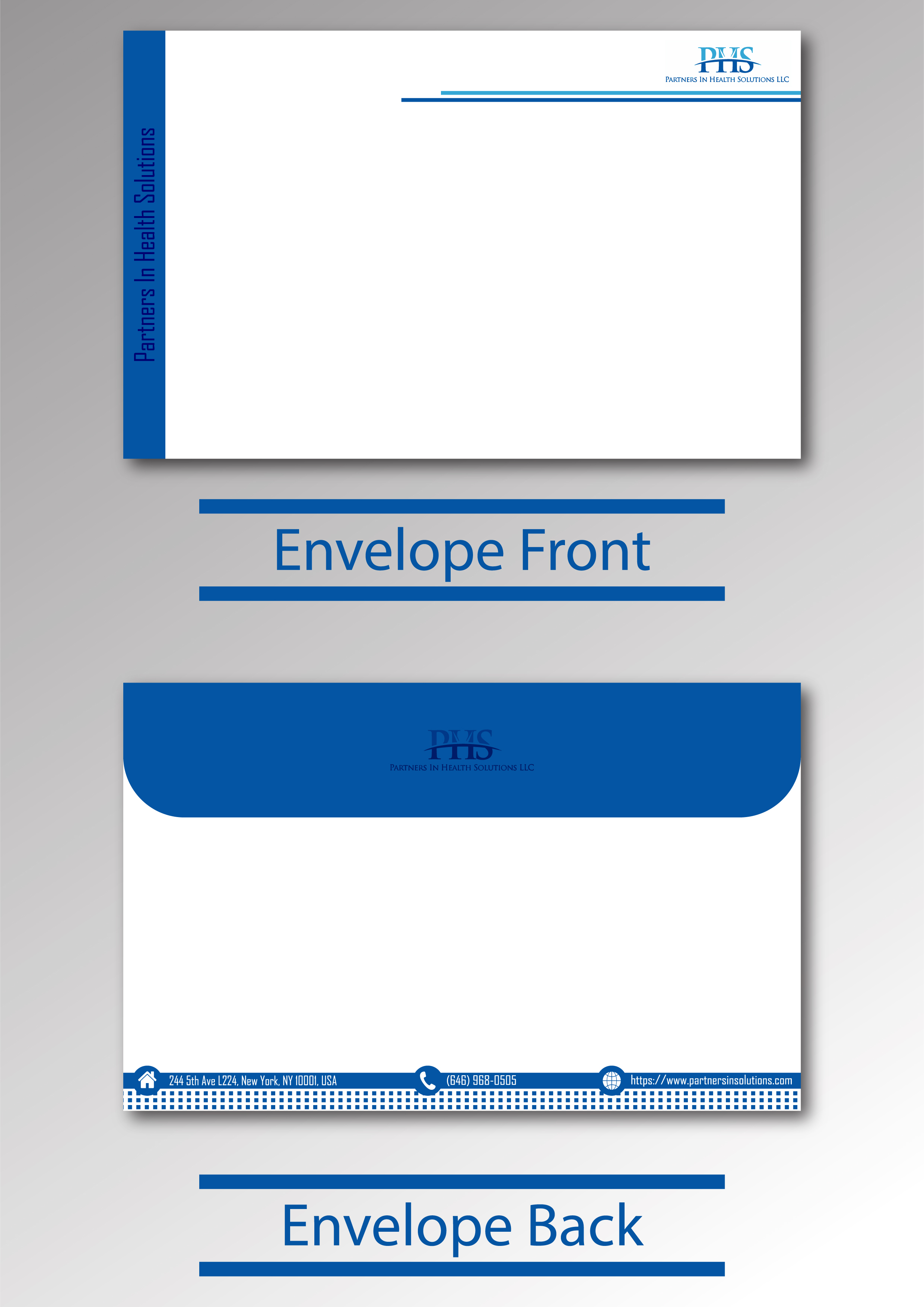 Stationery Design by Happy Design Worlds for Partners In Health Solutions LLC | Design #23660032