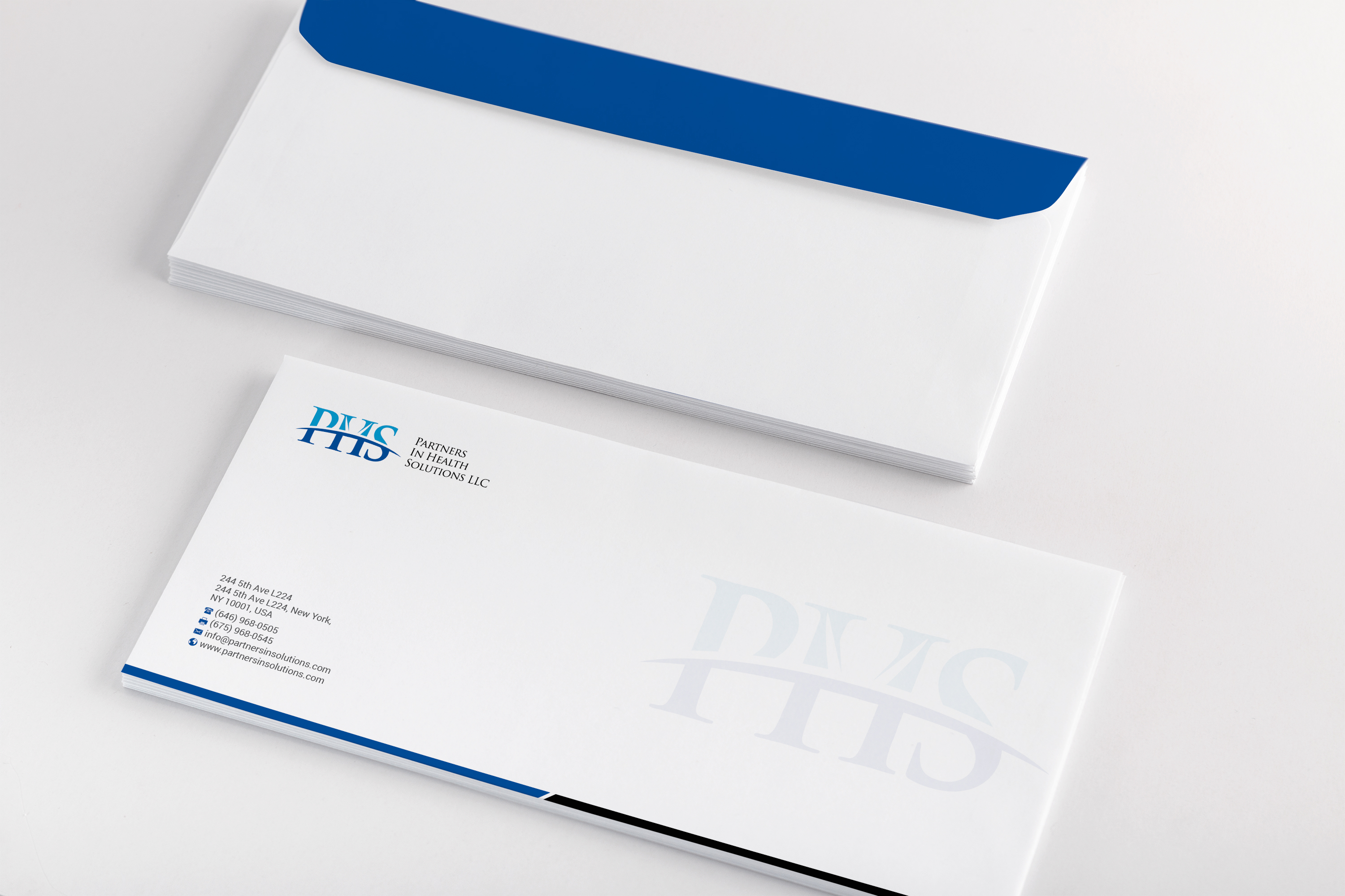 Stationery Design by R.design for Partners In Health Solutions LLC | Design #23614092