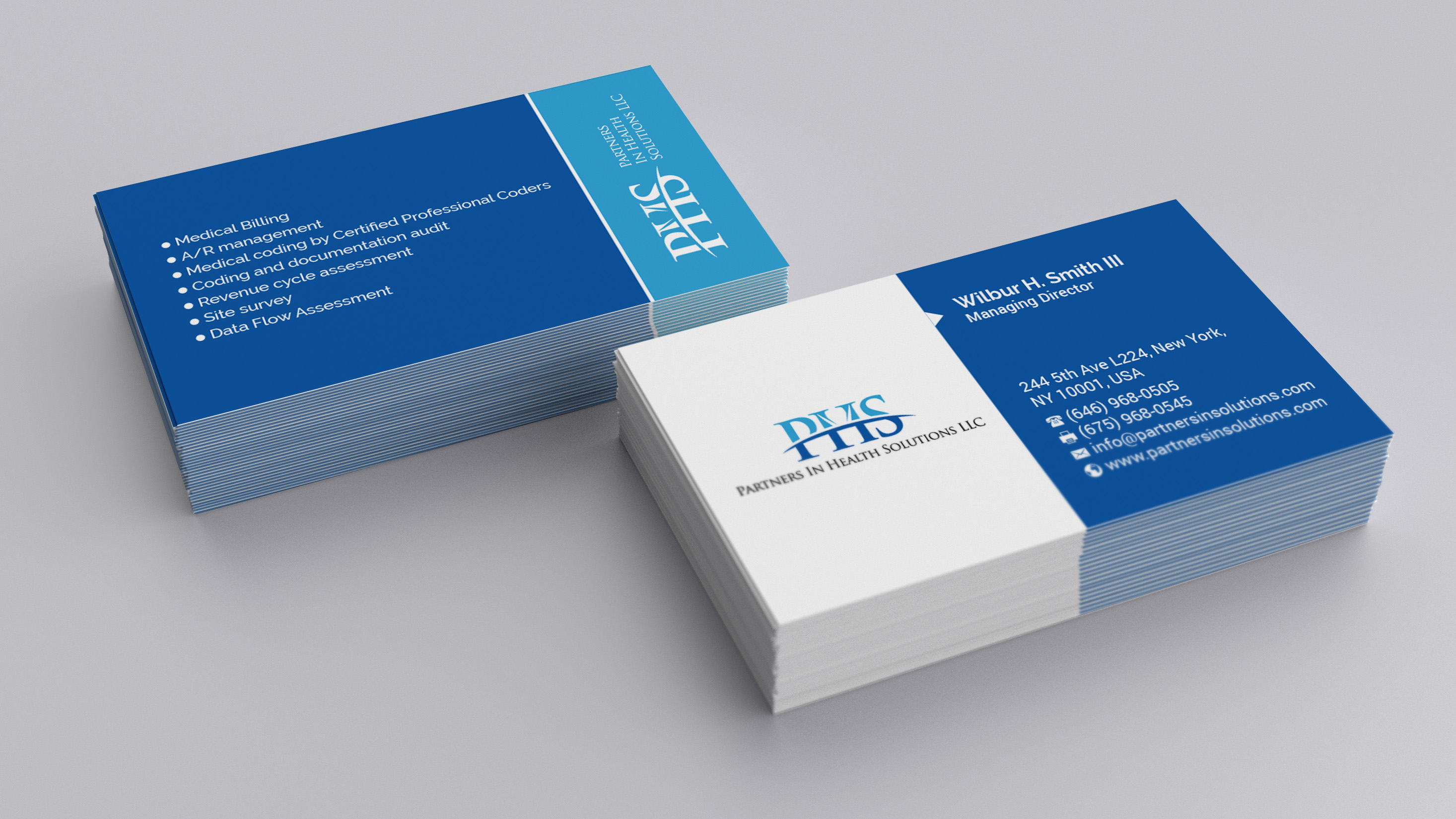 Schreibwaren-Design von R.design für Partners In Health Solutions LLC | Design #23614261