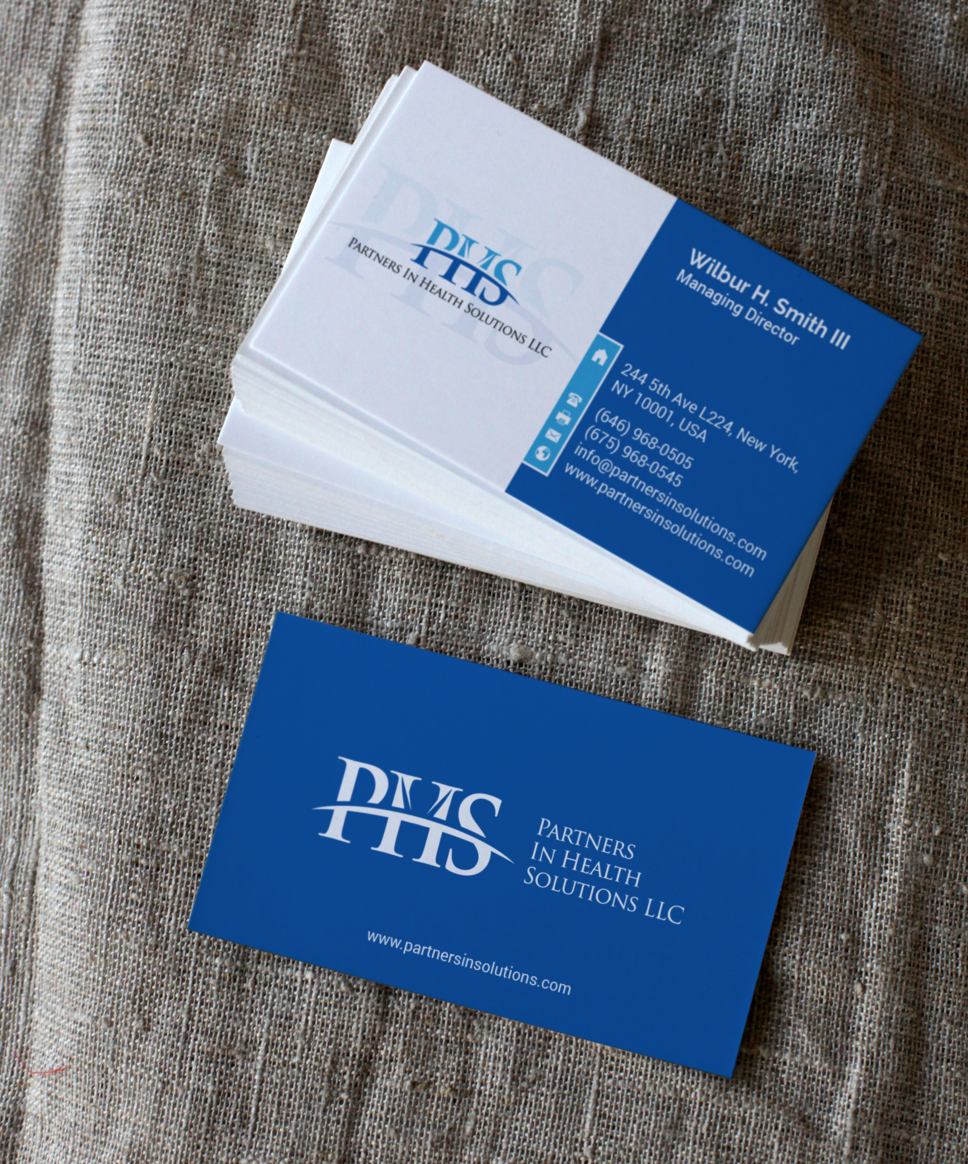 Diseño de Papelería por R.design para Partners In Health Solutions LLC | Diseño #23625289