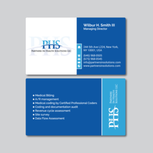 Schreibwaren-Design von R.design für Partners In Health Solutions LLC | Design: #23625825