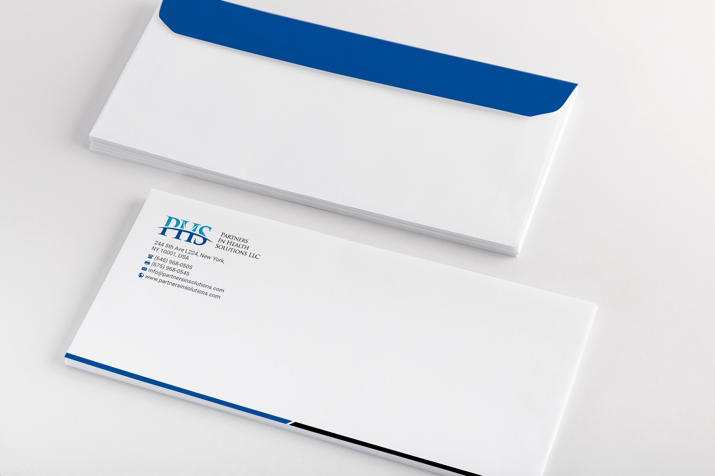 Stationery Design by R.design for Partners In Health Solutions LLC | Design #23645808