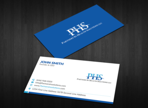 Stationery Design by Musa. A for Partners In Health Solutions LLC | Design: #23663093