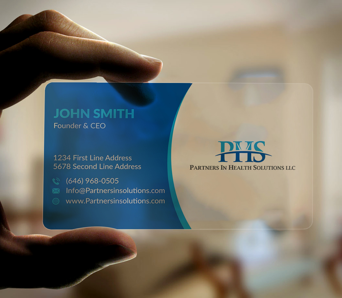 Stationery Design by Musa. A for Partners In Health Solutions LLC | Design #23663094
