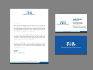 Stationery Design by Musa. A for Partners In Health Solutions LLC | Design: #23672136