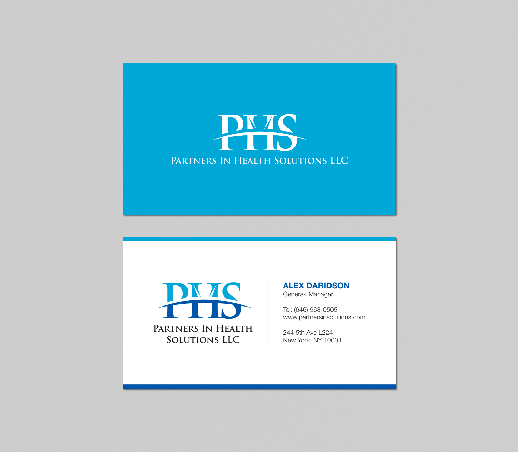 Design de Papeterie par logodentity pour Partners In Health Solutions LLC | Design #23629296