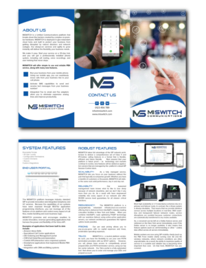Unified Communications Product Brochure | Flyer-Design von Shumaila Kiran