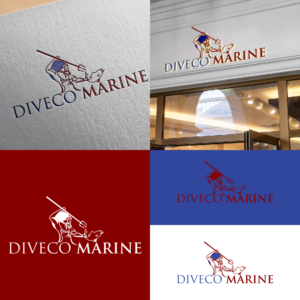 Logo Design by manah bening for Diveco Marine 2007 Ltd | Design: #23622191
