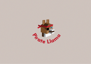 Pirate Llama | Logo-Design von Sofia Pereira