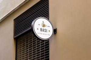 Basi Coffee Milk Tea | Logo Design by Ng V Duc