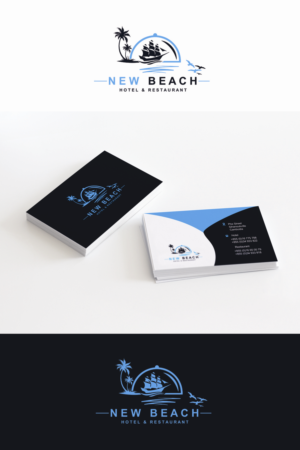 New Beach | Logo Design by FoxD solutions