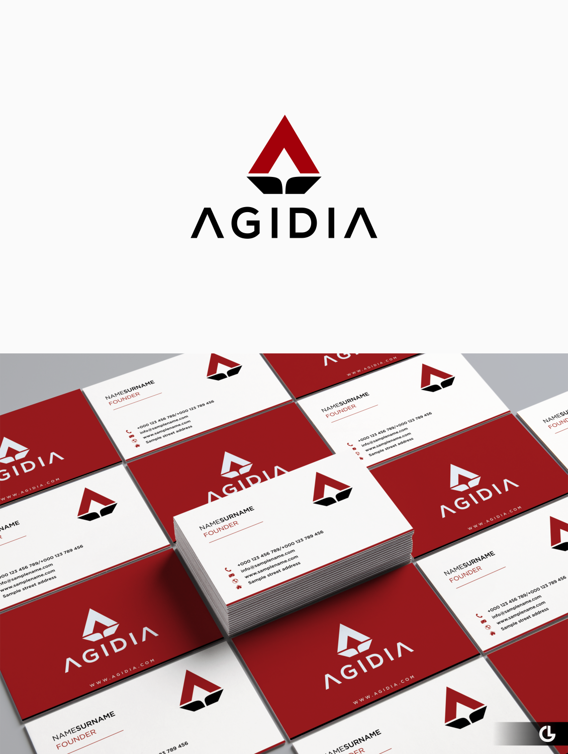Logo Design by R!CKY for Agidia | Design #23675374