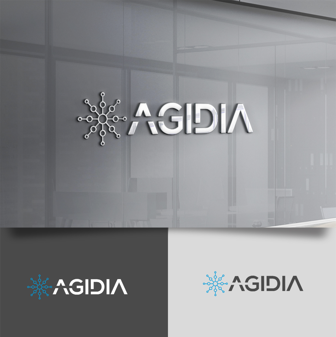 Logo Design by rafaeldsgn for Agidia | Design #23616948