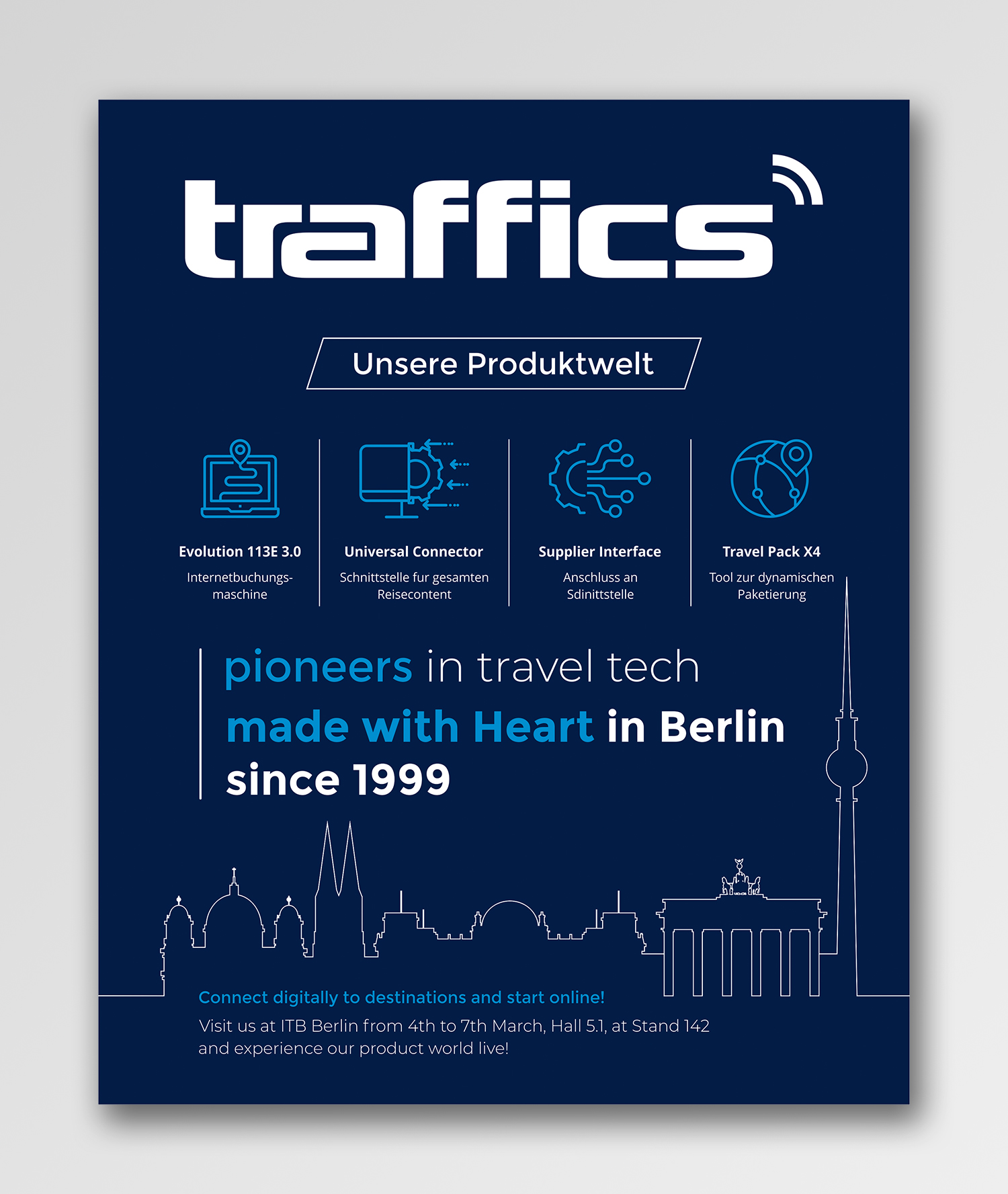 Newspaper Ad Design by ecorokerz for traffics GmbH | Design #23623164