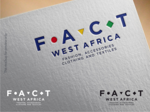 Fashion, Accessories, Clothing and Textiles West Africa (FACT West Africa) - Include the acronym  | Logo Design by Atvento Graphics