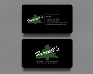 Design de Carte de Visite par Shahin Hossen pour Farrell's Lawn & Garden Center LLC | Design : #23639418