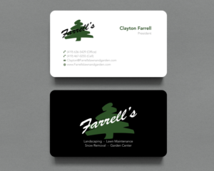 Business Card Design by Shahin Hossen for Farrell's Lawn & Garden Center LLC | Design: #23639510