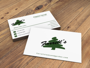 Business Card Design by Nafeesarts for Farrell's Lawn & Garden Center LLC | Design: #23678759