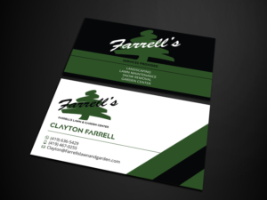 Business Card Design by Verified artistry (Design garden) for Farrell's Lawn & Garden Center LLC | Design: #23625885