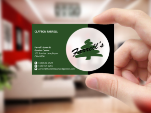 Design de Carte de Visite par Creations Box 2015 pour Farrell's Lawn & Garden Center LLC | Design : #23643792