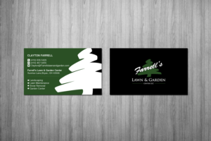 Business Card Design by Creations Box 2015 for Farrell's Lawn & Garden Center LLC | Design: #23643801