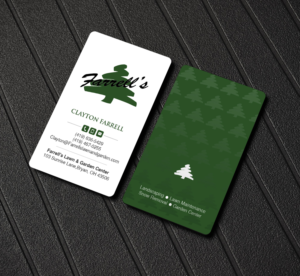 Design de Carte de Visite par Creations Box 2015 pour Farrell's Lawn & Garden Center LLC | Design : #23643810