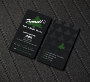 Business Card Design by Creations Box 2015 for Farrell's Lawn & Garden Center LLC | Design: #23655969