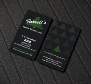 Business Card Design by Creations Box 2015 for Farrell's Lawn & Garden Center LLC | Design: #23706502