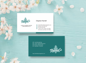 Business Card Design by Pak We Designs for Farrell's Lawn & Garden Center LLC | Design: #23666506