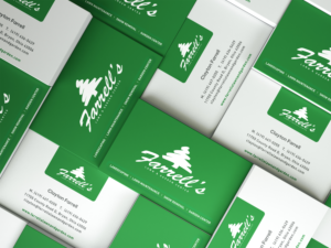 Business Card Design by studio4design for Farrell's Lawn & Garden Center LLC | Design: #23646620