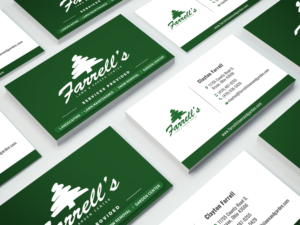 Business Card Design by studio4design for Farrell's Lawn & Garden Center LLC | Design: #23656660