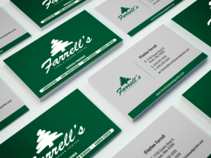 Business Card Design by studio4design for Farrell's Lawn & Garden Center LLC | Design: #23656662