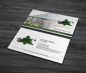 Business Card Design by MDesign for Farrell's Lawn & Garden Center LLC | Design: #23621668