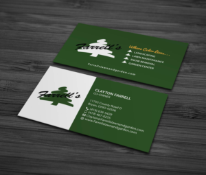 Business Card Design by MDesign for Farrell's Lawn & Garden Center LLC | Design #23661020