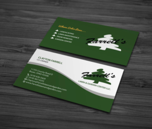 Business Card Design by MDesign for Farrell's Lawn & Garden Center LLC | Design: #23668077