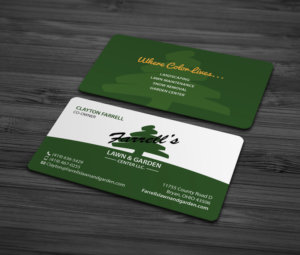 Business Card Design by MDesign for Farrell's Lawn & Garden Center LLC | Design: #23679731