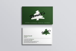 Business Card Design by Srabon55014 for Farrell's Lawn & Garden Center LLC | Design: #23648671