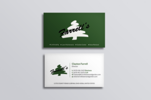 Business Card Design by Srabon55014 for Farrell's Lawn & Garden Center LLC | Design: #23648707