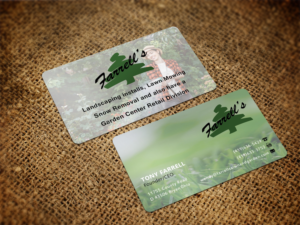 Business Card Design by Graphics Design Help for Farrell's Lawn & Garden Center LLC | Design: #23621290
