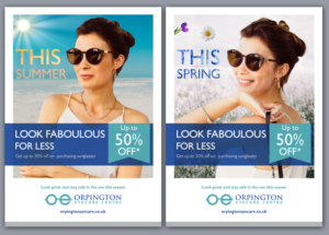 Summer Sunglass offer | Poster Design by TSU Creations