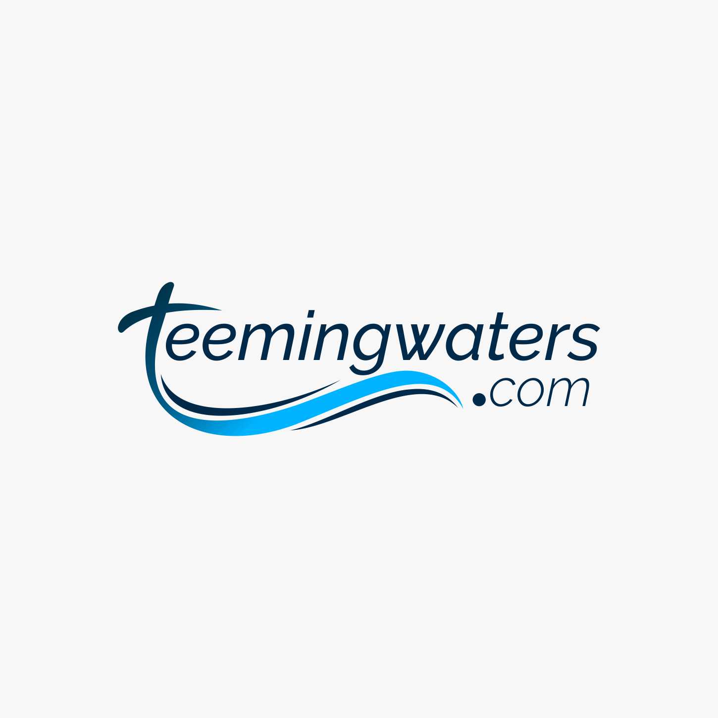Logo Design by DigitalArt for teemingwaters.com | Design #23672119
