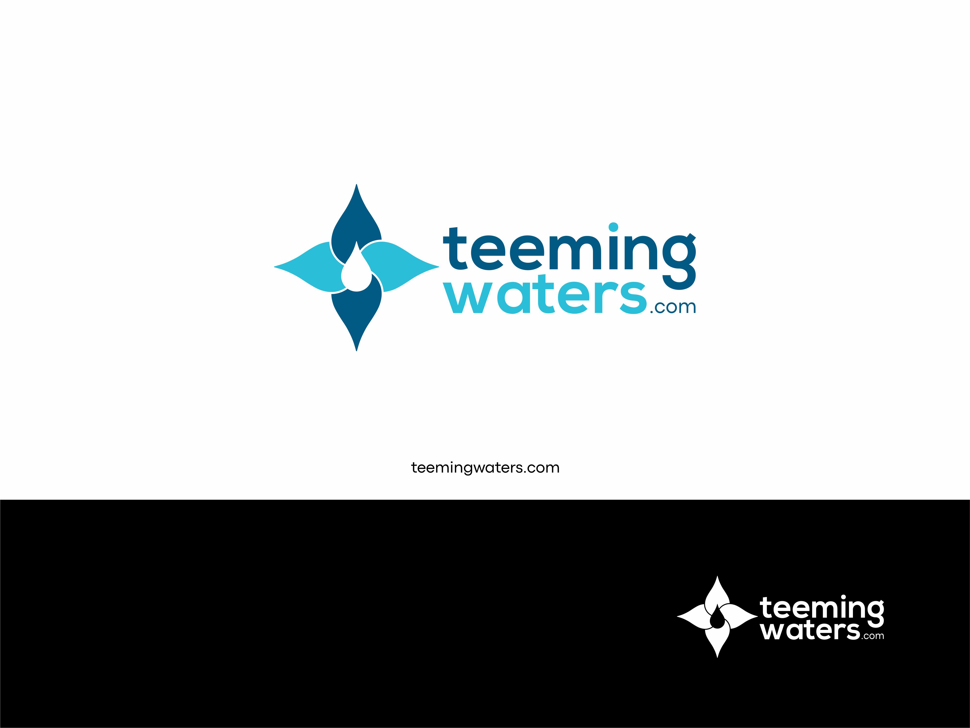 Logo Design by soriyeee for teemingwaters.com | Design #23671721
