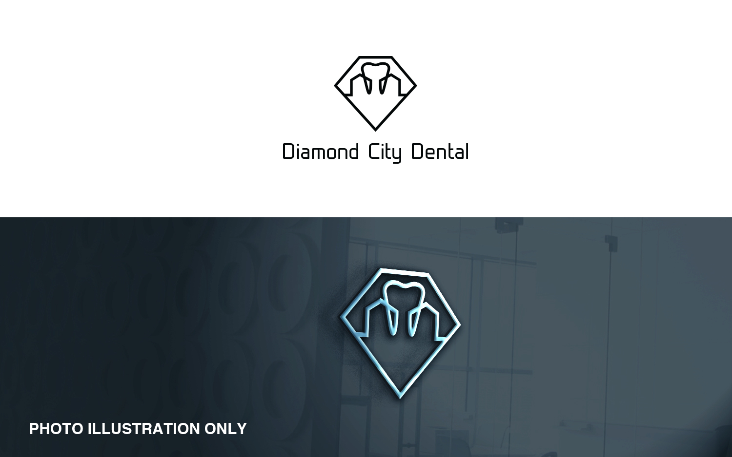 Logo Design by MT for Diamond City Dental  | Design #23637323