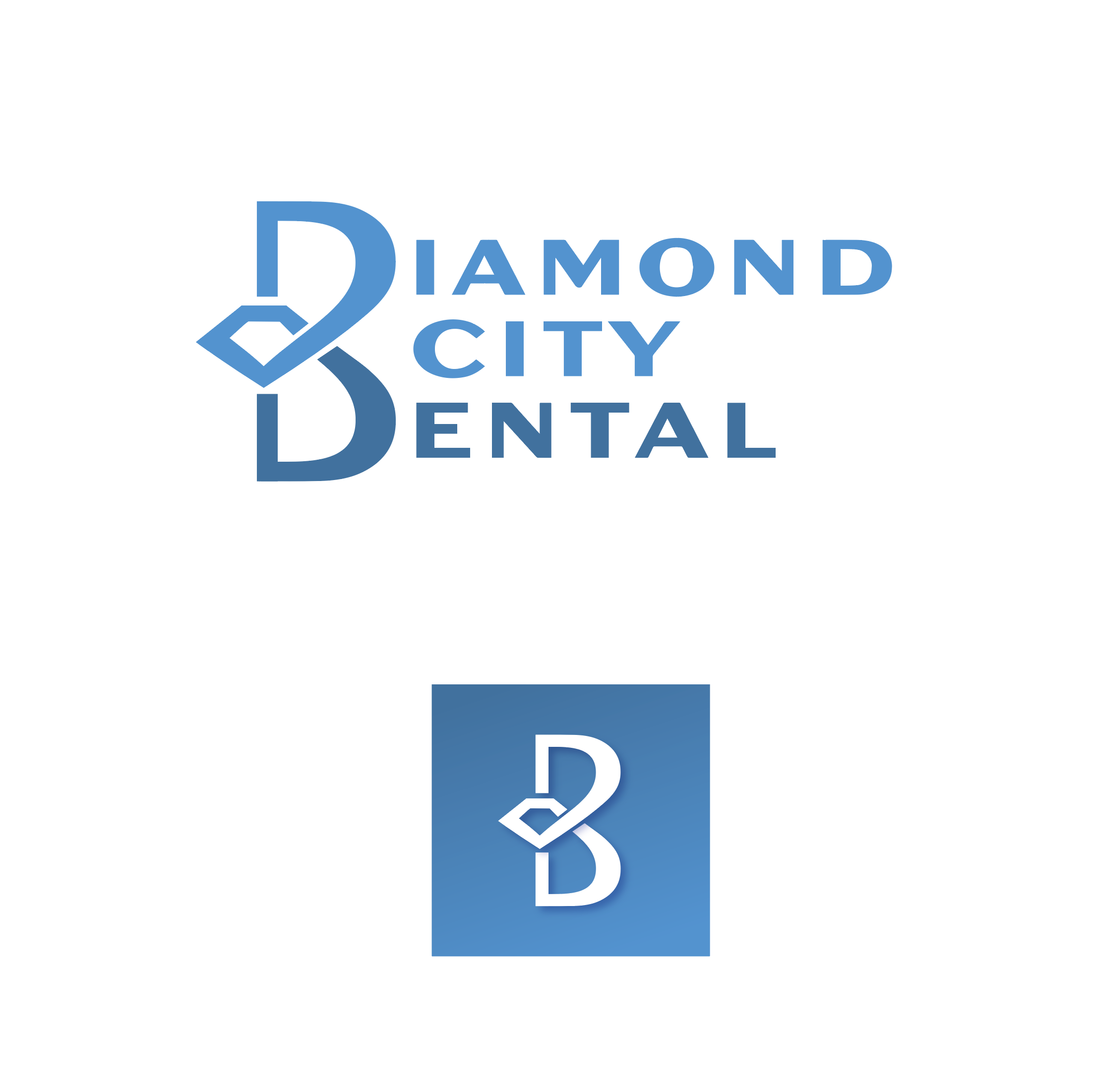 Logo Design by masher for Diamond City Dental  | Design #23656736