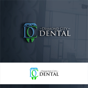 Logo Design by Arham Hidayat for Diamond City Dental  | Design: #23649702