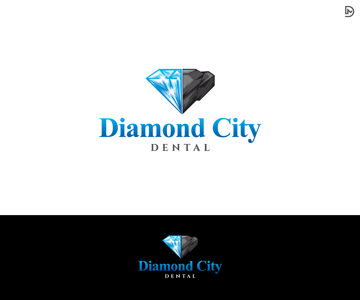 Logo Design by D_Mantra for Diamond City Dental  | Design #23624207