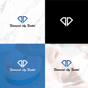 Logo Design by MarkazAlrusumatOfficial for Diamond City Dental  | Design: #23660073