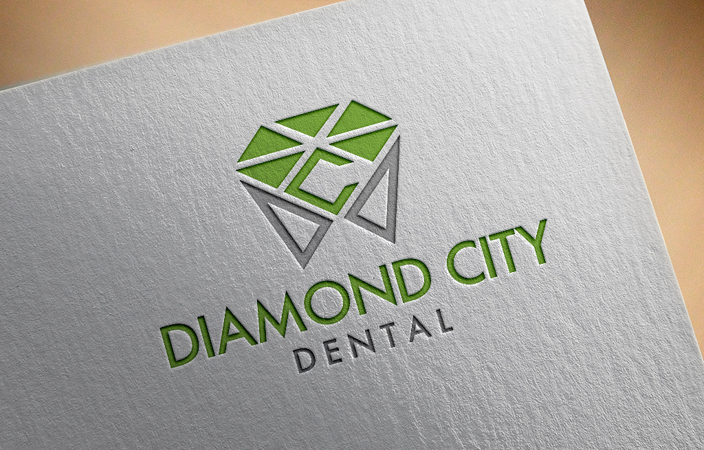Logo Design by Moon Light for Diamond City Dental  | Design: #23762345